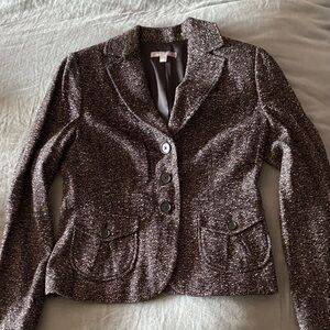 Ann Taylor Women's Tweed Blazer